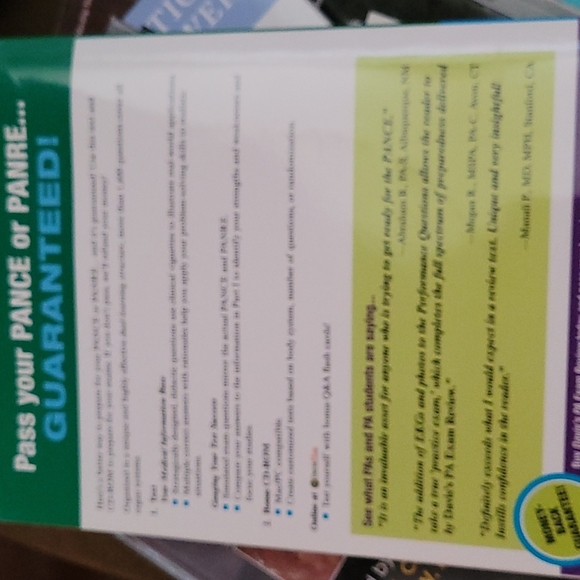 Exam review Pance and Panre - Picture 3 of 3